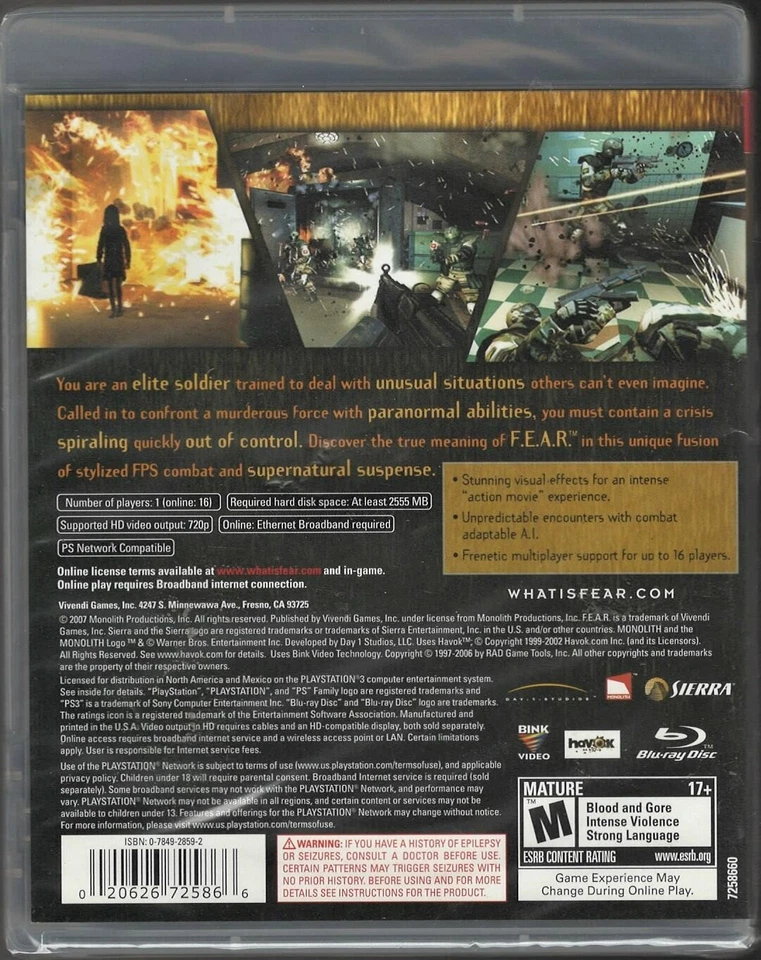 FEAR - PlayStation 3 - Image 2 of 2