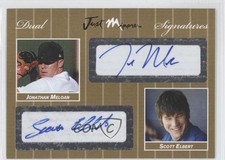 2007 Just Minors Dual Signatures Gold 5/10 Jonathan Meloan Scott Elbert Auto 0a1