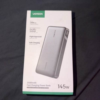 UGREEN 145W Power Bank 25000mAh Portable Charger USB C 3-Port PD3.0 Battery Pack
