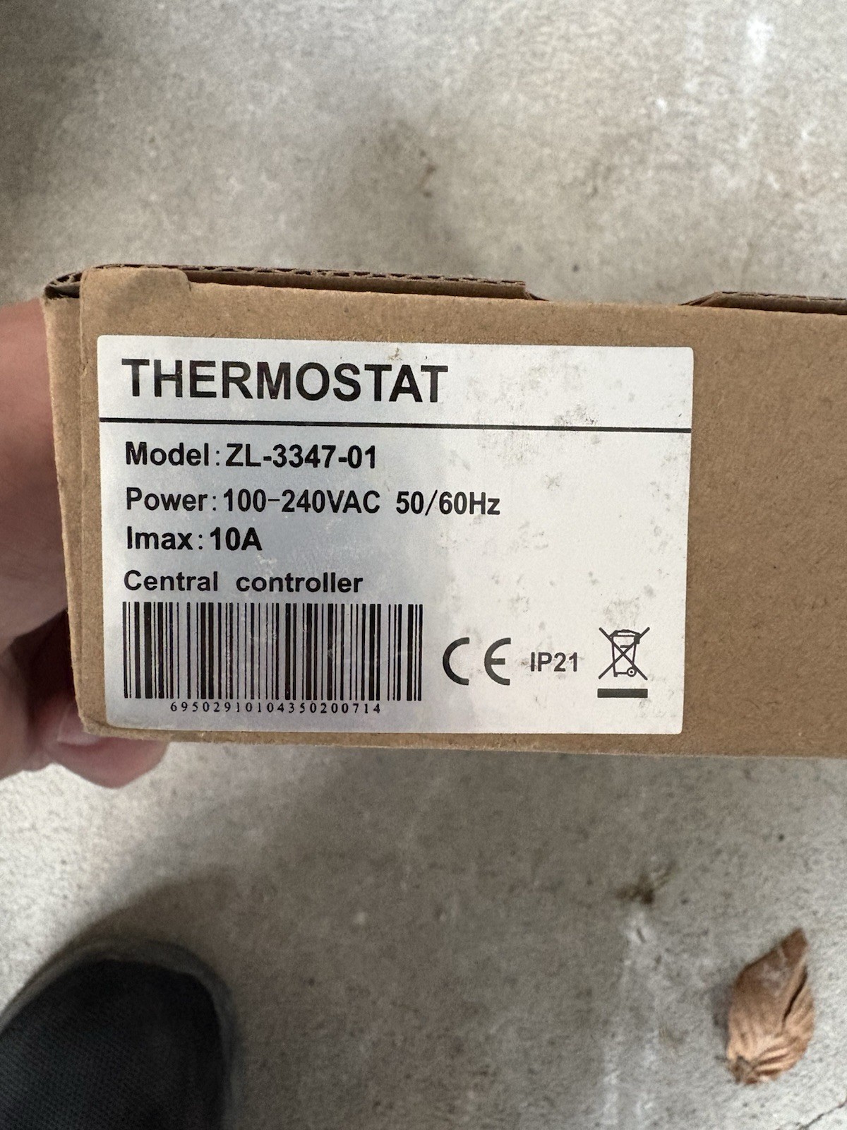 Underfloor Heating Controller Thermostat 8 zone