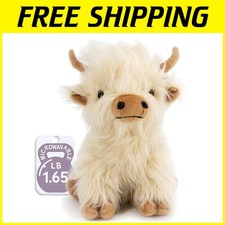 Fluffy Highland Cow Plush - Unique Decor