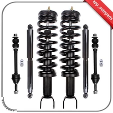 Front Struts Rear Shock Absorbers Sway Bars Kit For 2006-2008 Dodge Ram 1500