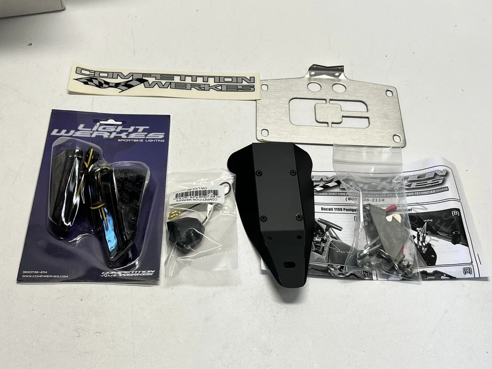 Fender Eliminator Competition Werkes 1D1199 para Ducati 1199 y 899 Panigale Foto 2 de 4