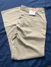 French Toast Women's Straight KHAKI Cotton Pant, Size 14 NWT SHIPS FREE