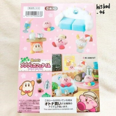 Kirby Super Star Kirby's Cafe time Full set of 8 Miniature Game Toy Re-ment New