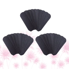 50 Pcs Foot File Pads Refills Callus Remover Black Sandpaper
