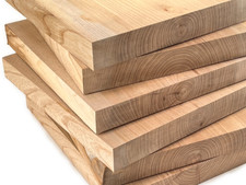 English Elm Seat Blanks for Chair bodging. Hardwood chopping boards