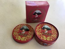 Coca-Cola Old Fashioned Tin And 6-Coaster Set