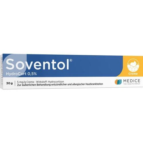 MEDICE ARZNEIMITTEL PÜTTER GMBH&CO.KG SOVENTOL Hydrocort 0,5% Creme 30g PZN 4465138