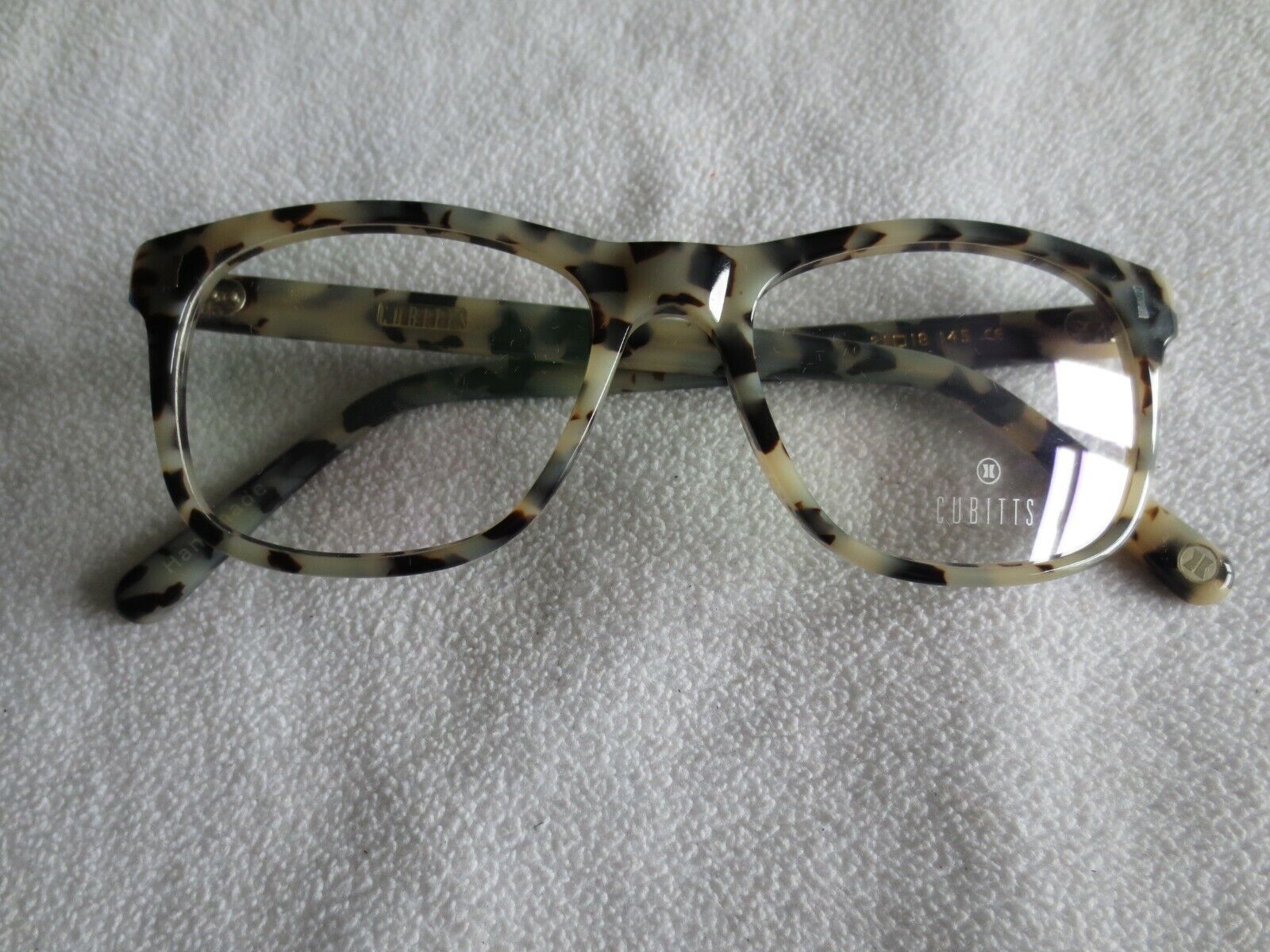 Cubitts brown print (granite) regular glasses frames. Calthorpe. Ograniczona sprzedaż