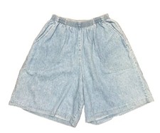 CounterParts Causal Shorts VTG Denim Shorts Elastic Waist