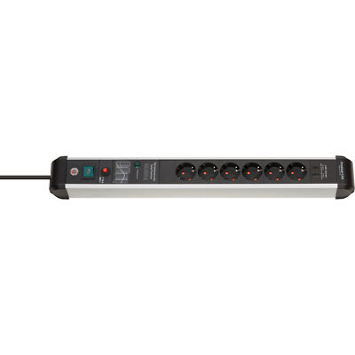 Brennenstuhl Premium-Protect-Line Steckdosenleiste 6-fach, schwarz