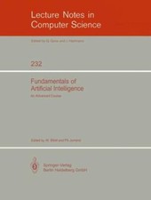 Fundamentals of Artificial Intelligence: An Advanced Course (Lecture Notes i...