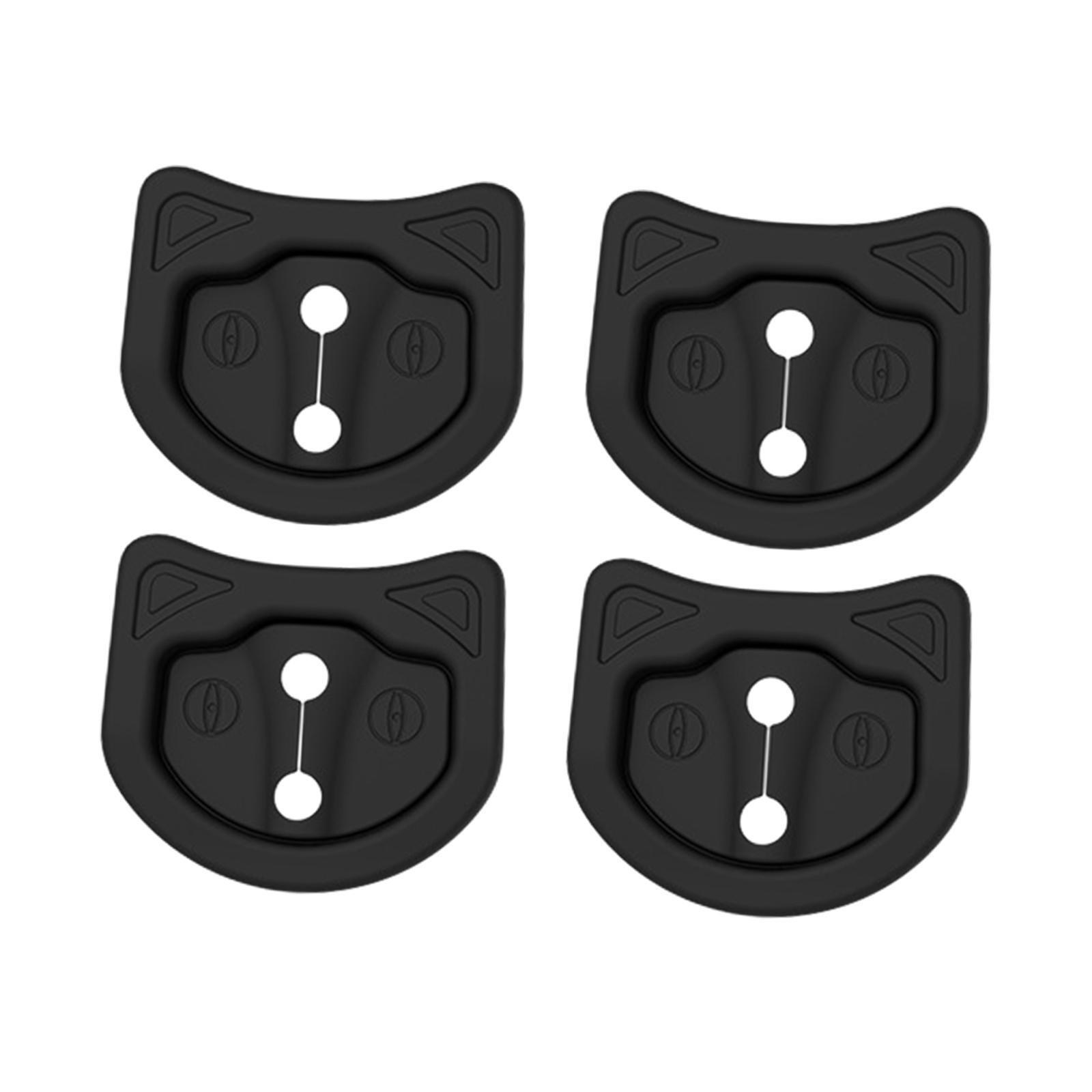 4Pcs Car Door Lock latches Cover Protector Auto Accessories for Model Y
