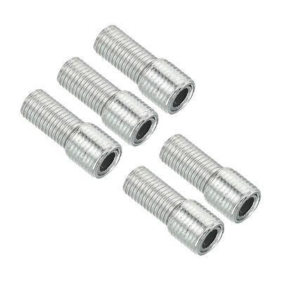 5pcs M10 to M8 25mm Double Male Threaded Reducer Bolt Screw Fitting Adapter