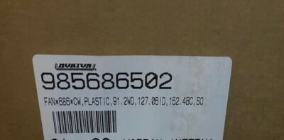 HORTON 985762502-M, CW 9 BLADE FAN, 985686502, A2080005-018 (NEW  