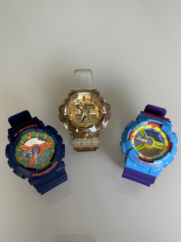 G-Shock 35th Anniversary + G-Shock Hyper Colour Limited Edition + G-Shock Purple