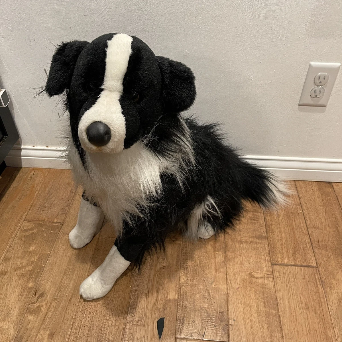 Border Collie handmade soft and cuddly realistic 12 collectable toy dog  5030717111480 on eBid United States