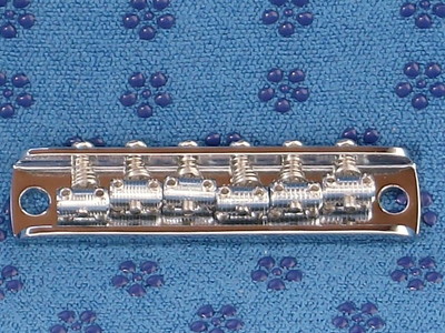 BIGSBY 6 SADDLE BRIDGE TREMOLO VIBRATO  WITH STUDS SATTEL STEG BRÜCKE ERSATZ