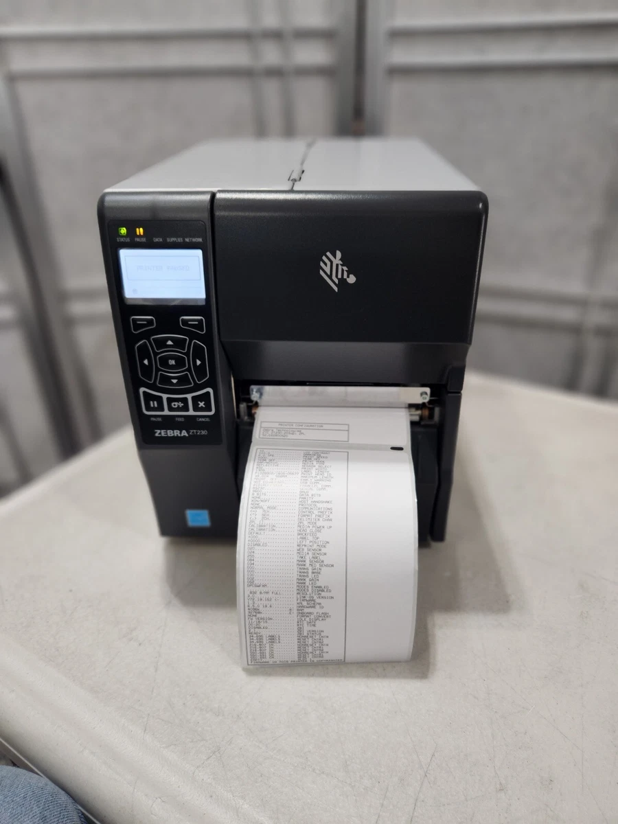 How To Download Driver Install Zebra Zt230 Label Printer