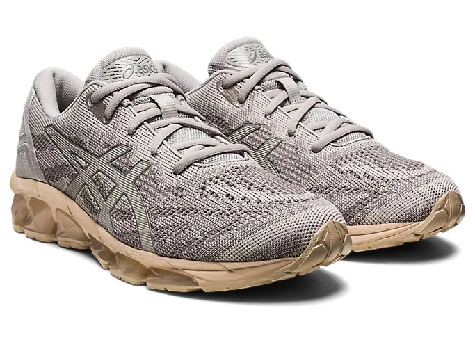ASICS GEL QUANTUM VII Knit Material A Oyster Grey