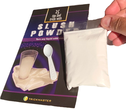 SLUSH POWDER + BOOK KIT 25 Magic Tricks Booklet Vanish Science White Gell Water - Picture 3 of 7