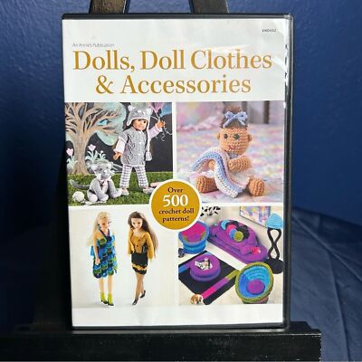 Learn to Crochet Dolls, Doll Clothes & Accessories Instructional DVD - NEW