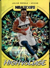2019-20 Hoops #23 Julius Randle High Voltage New York Knicks