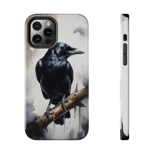 Crow Goth Handyhülle Gothic Handyhüllen Rabe Case iPhone Hülle Samsung Case - Bild 32 von 38