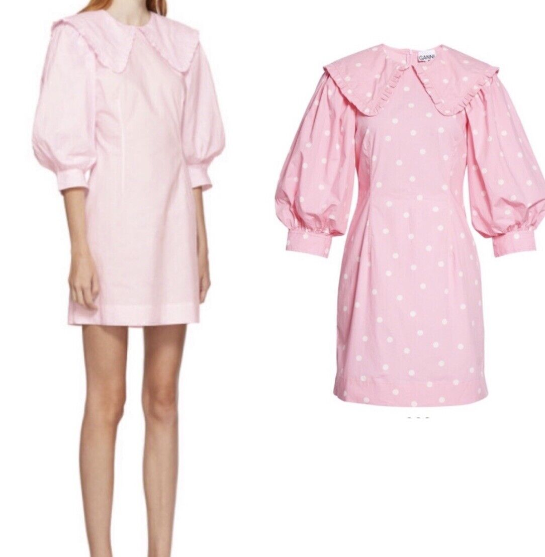 GANNI POLKA DOT LONG SLEEVE DRESS | eBay GANNI POLKA DOT LONG SLEEVE DRESS | eBay