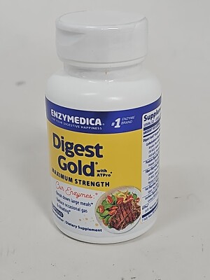Enzymedica Digest Gold Maximum Strength with ATPro 90 Capsules 7/26