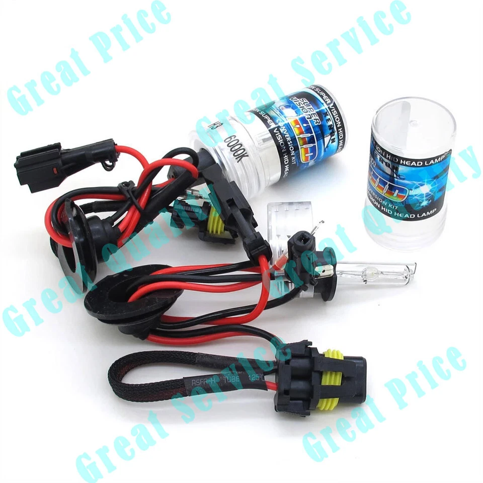 55W/75W/100W/150W Replace HID Bulbs For Xenon Conversion Kit H1 H7 H8 9005/6 H4 - Image 3 of 4
