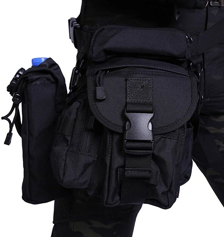 military leg pouch