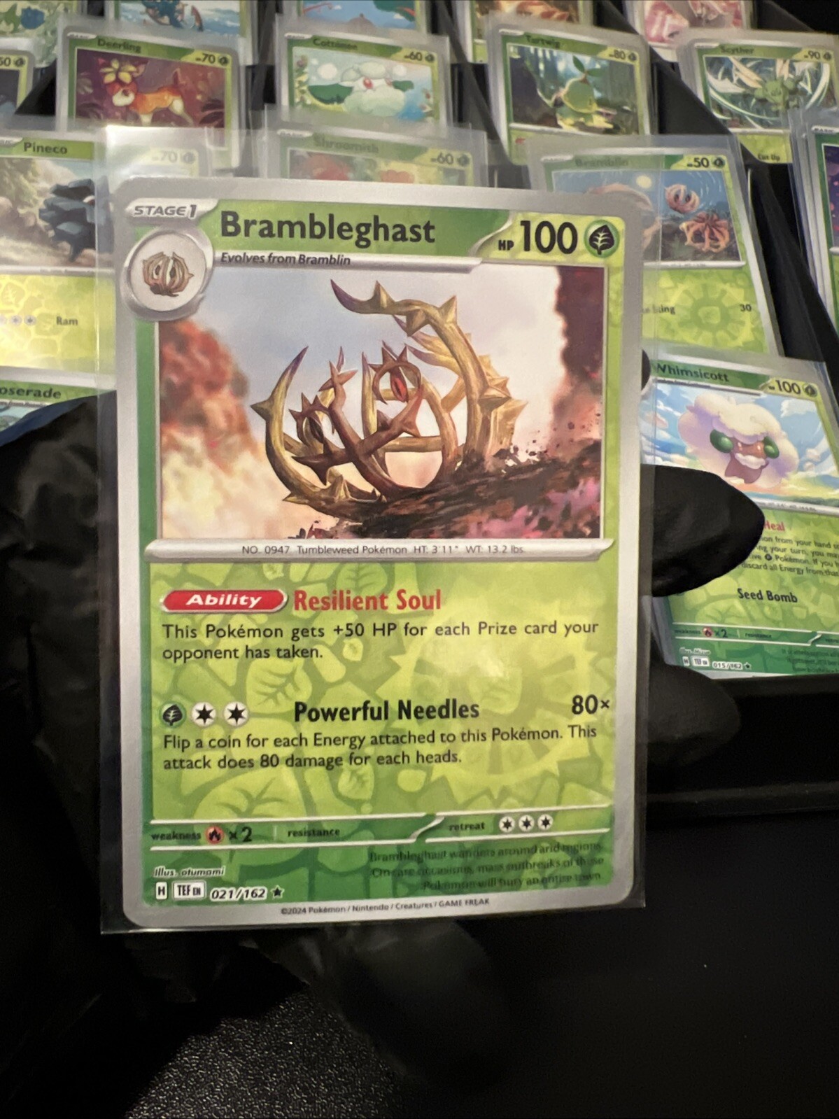 Brambleghast 021/162 Sv05: Temporal Forces Reverse Holo