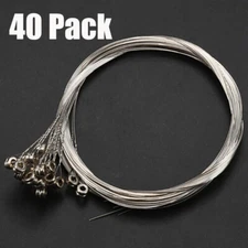 40-Pack Single Electric Guitar Strings Bulk .011 High E (Medium) 11 Gauge B8 t5e