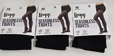 L'eggs Casual Women's Seasonless Tights for Year Round Wear, Size M Lot Of 3