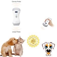 CMS1600B-VET Color Doppler Ultrasound  Convex+Linear Probes Software for VET use