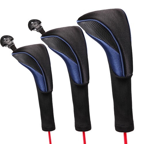3pcs Golf Club Head Covers Set Driver 1 3 5 Fairway Wood Headcover For Golf Club - Bild 26 von 27