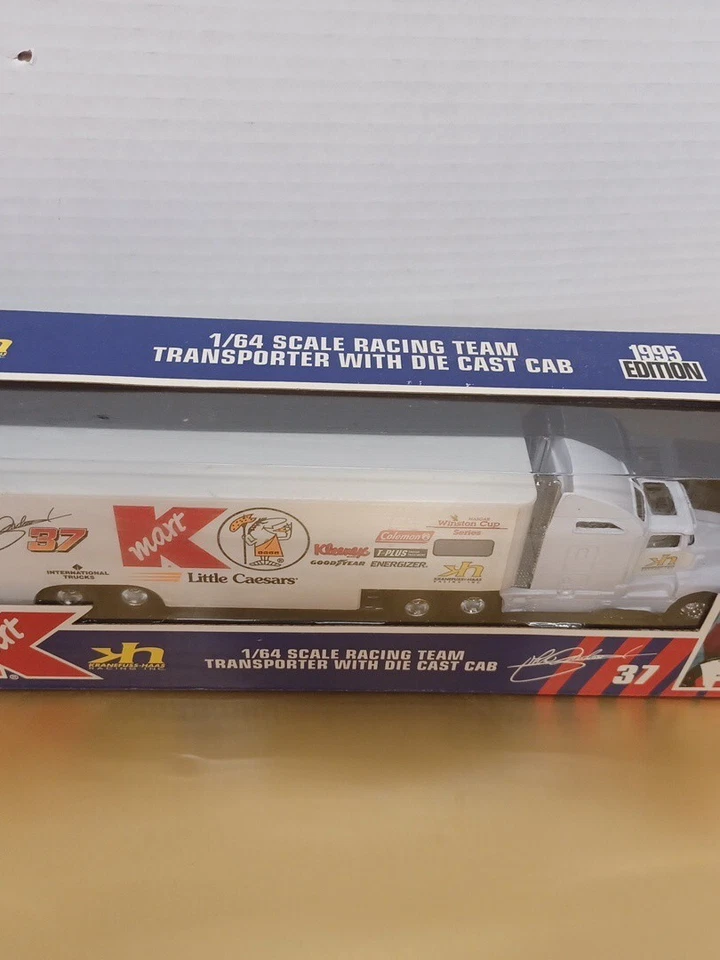 1995 Racing Champions John Andretti Kmart 37 Transporter 1:64 - Image 4 of 4