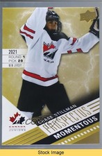 2021 Upper Deck Team Canada Juniors Prospectus Momentous Chase Stillman READ o1h