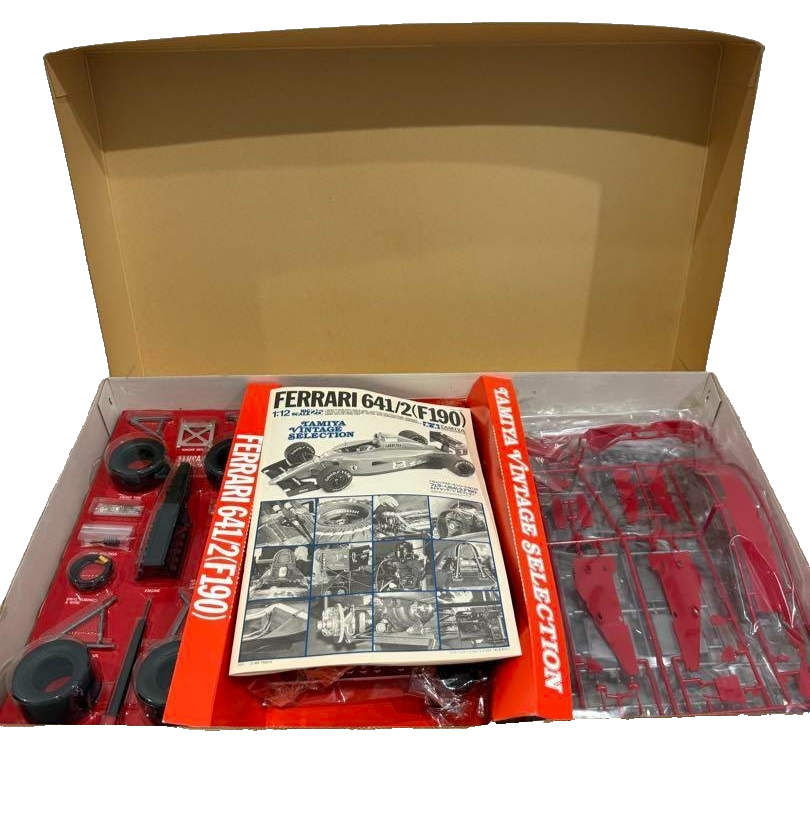 Tamiya 1/12 Ferrari 641/2 F190 Big Scale Plastic Model Kit No.25