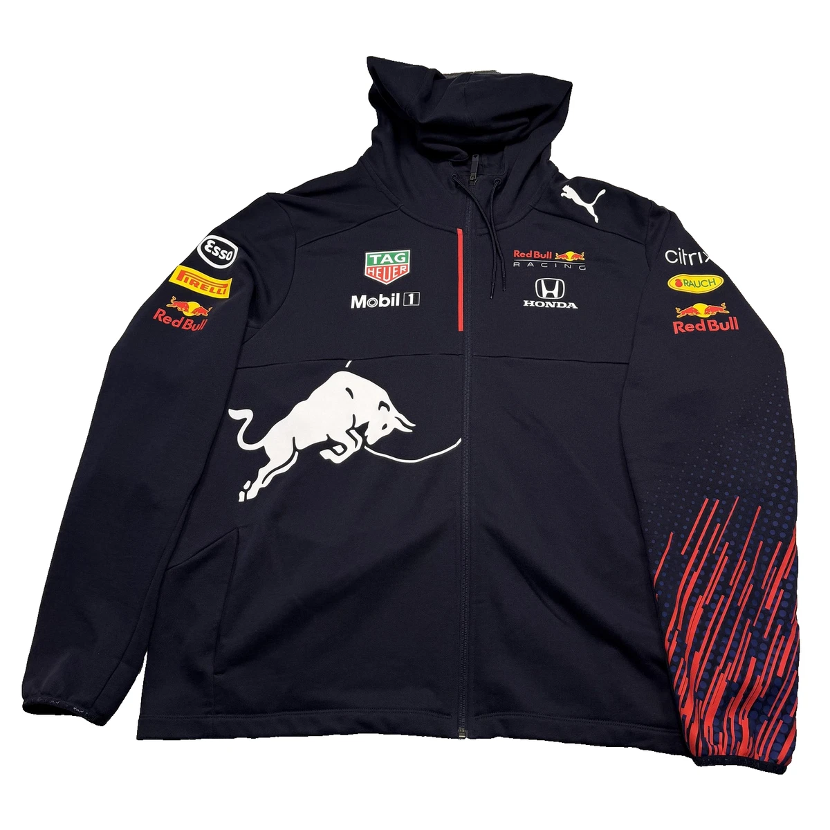 Preços baixos em Red Bull Masculino jaquetas de fãs de Corrida de