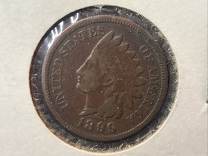 1899-P Indian Head Cent/penny Coin, Philadelphia Mint