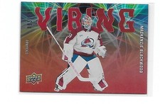 2025-2026 Upper Deck RED parallel Viping sn#95/199 Avalanche Mackenzie Blackwood