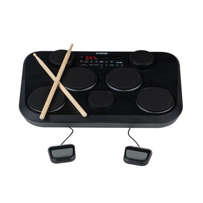 Fame DD-380 Digital Drum Set, Kompaktes E-Drum, 273 Sounds, 45 Kits, 7