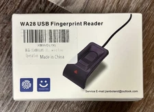 Jian Boland WA28 USB Fingerprint Reader for Windows 10+ - NEW
