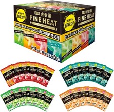 Earth Bathclin Kikiyu Fine Heat 4-Scent Set 50g x 24 Packets Large Capacity
