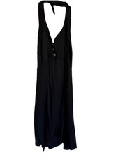 Betsy Johnson Small Halter Little Black Dress 