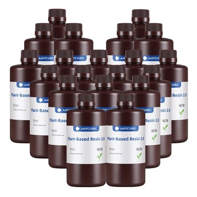 20KG ANYCUBIC Grau ECO UV Resin Plant based 405nm Gray Harz  für LCD 3D Drucker