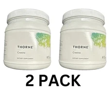 2 Pack Thorne Research Creatine NSF Certified 16 Oz, New, Sealed